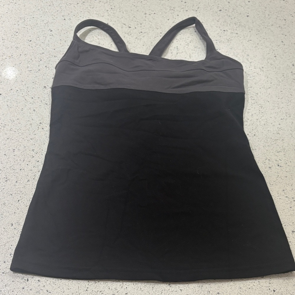 Zobha- Black and Gray Tank Top - size 4